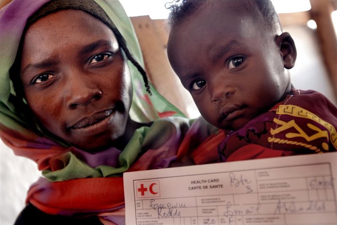 Treguine Refugee Camp, Chad, November 2006.The Camp's Health Center Has 2 Doctor