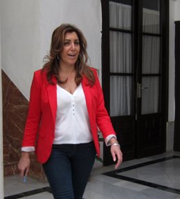 Secretaria De Organización Del PSOE-A, Susana Díaz, Hoy En Sevilla.