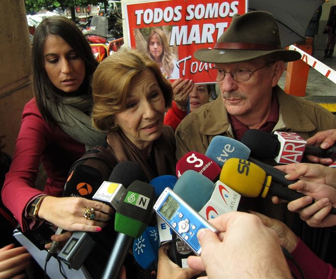 Los Padres De La Joven Norteamericana Laura Cerna