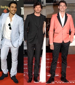 Montaje De Miguel Ángel Silvestre, Andrés Velencoso Y Paco León 
