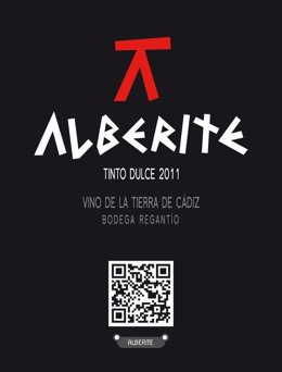 Etiqueta De Vino Alberite Con Código QR De Reelcode