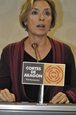 La Portavoz De CHA En Las Cortes De Aragón, Nieves Ibeas