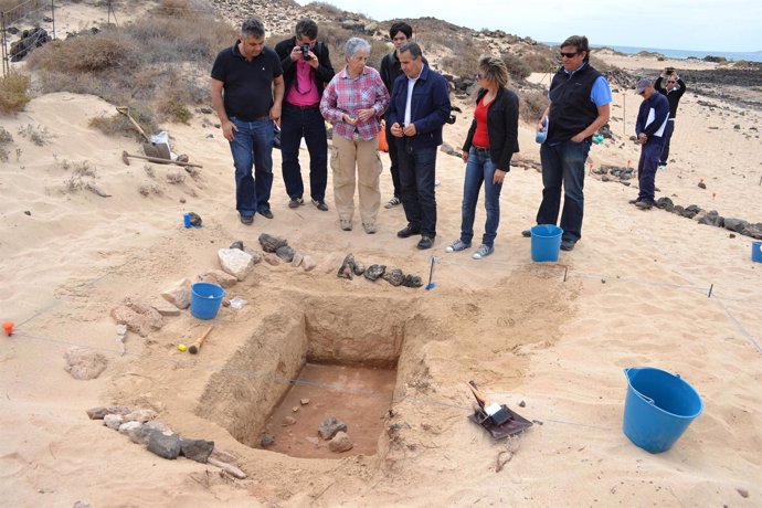 Yacimiento Romano En La Isla De Lobos