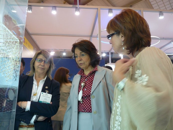 La Conselleira Do Mar, Rosa Quintana, En La 'Seafood'