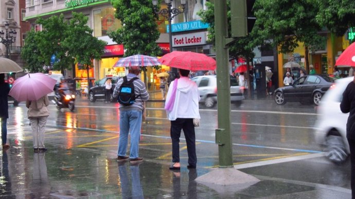 Lluvia En Santander