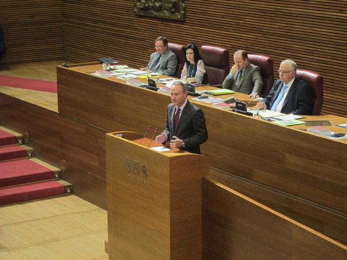 Fabra, En Su Intervención En El Pleno De Las Corts