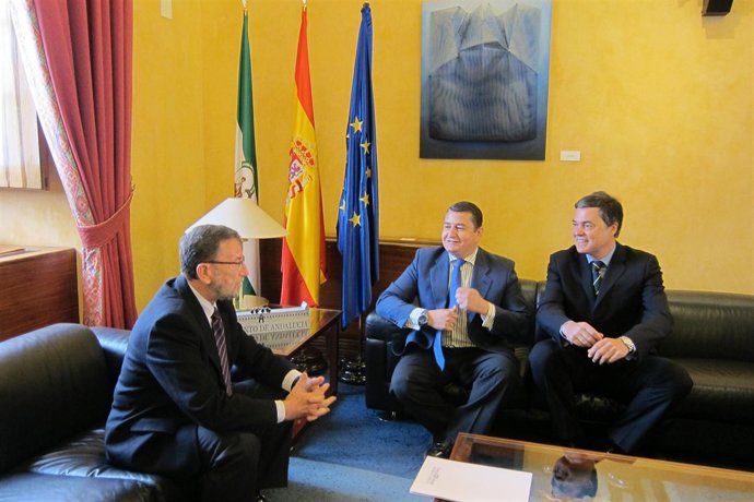 Antonio Sanz Y Carlos Rojas, Hoy Junto A Manuel Gracia