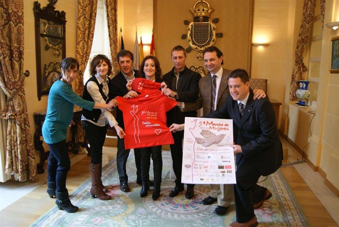 Presentación De La V Marcha De Mujeres. 