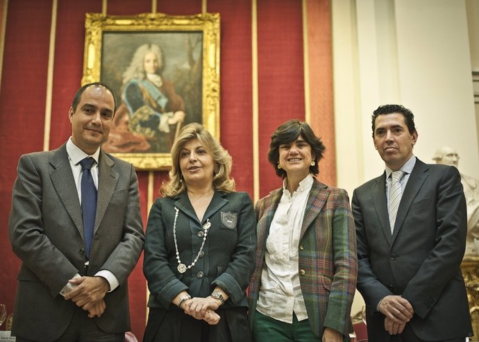 Santiago Soler, Engracia Hidalgo, María Benjumea Y Francisco Muñoz