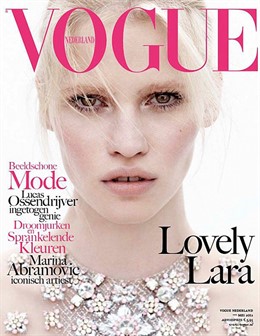 Lara Stone En La Primera Portada De 'Vogue' Países Bajos 