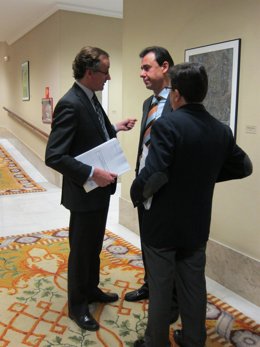 Fernando Martínez Maillo, Vicepresidente De La FEMP, Con Alfonso Alonso, Del PP
