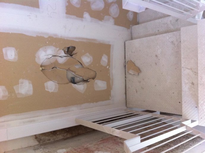 Destrozos En La Harinera De San José