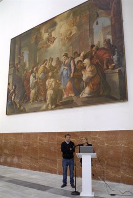 Presentación Del Cuadro 'Los Desposorios Místicos De La Virgen Y San José'.
