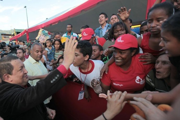 Hugo Chávez.