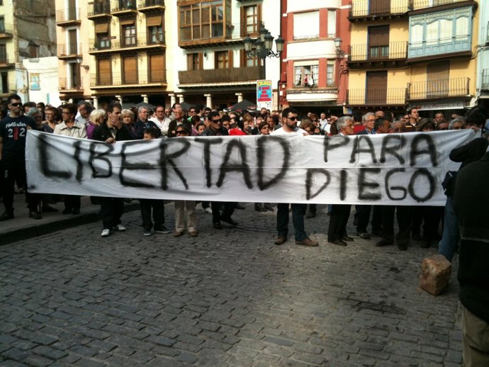 La Concentración Ha Tenido Lugar En La Plaza Del Mercado
