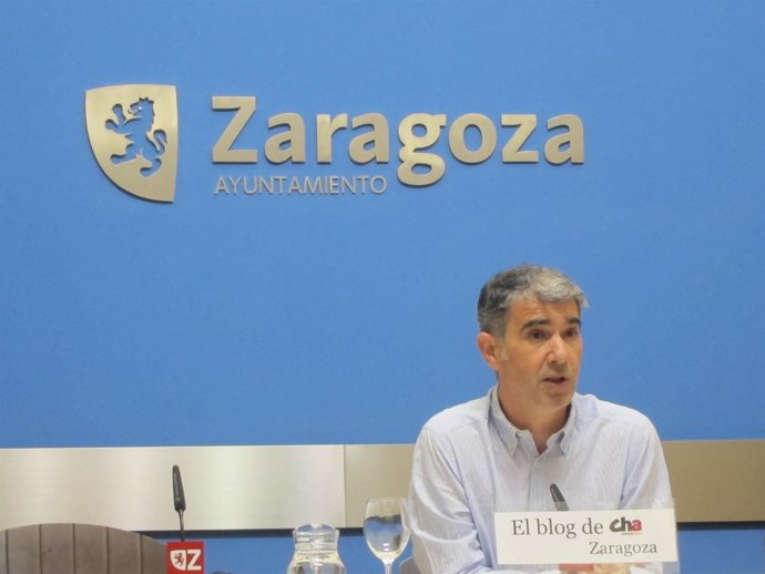 El Portavoz Municpial De CHA, Juan Martín