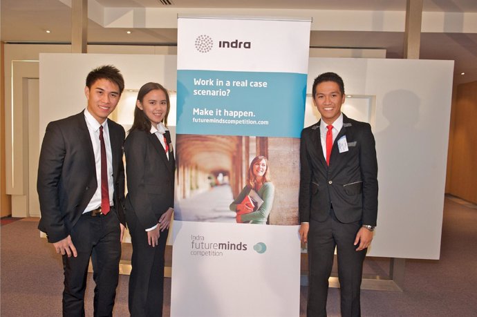 Estudiantes De Filipinas Ganadores Del Concurso Future Minds De Indra