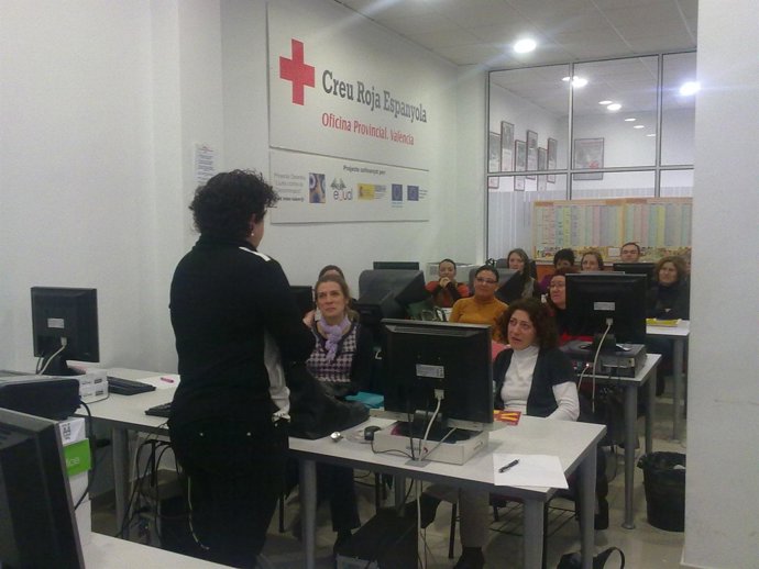 Ciberaula De Cruz Roja En Valencia 