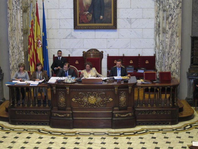 Barberá, En El Pleno Del Ayuntamiento