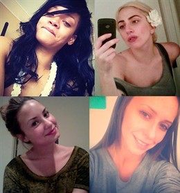 Montaje Lady Gaga, Rihanna, Demi Lovato Y Jennifer Love Hewitt