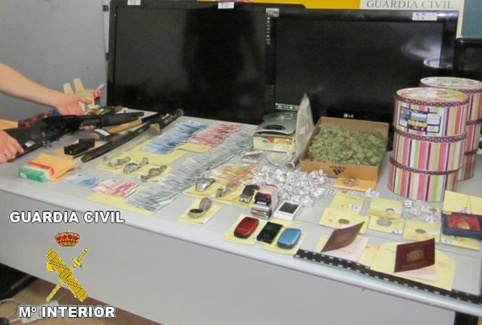 Efectos Intervenidos En La Operación Realizada En Torrevieja