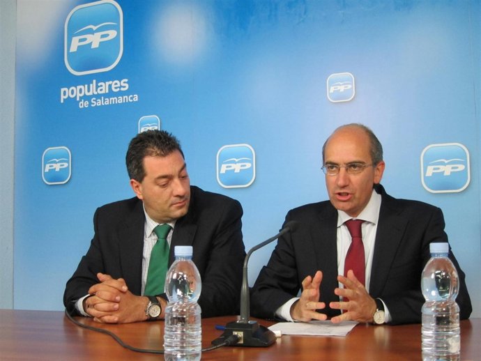 Javier Iglesias (Drcha.) Y Salvador Cruz