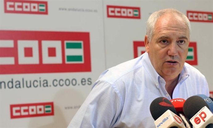 El Secretario General De CCOO-A, Francisco Carbonero.