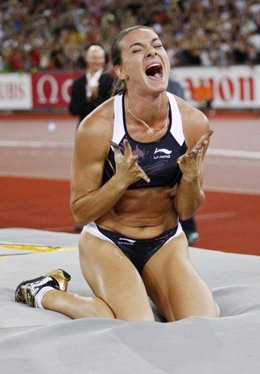 La atleta rusa Yeleva Isinbayeva