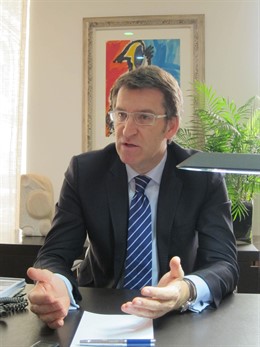 El Presidente Gallego, Alberto Núñez Feijóo, En La Entrevista