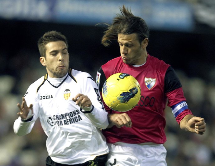 Jordi Alba (Valencia) Y Demichelis (Málaga)