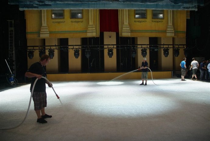 Escenario De 'La Bella Durmiente Sobre Hielo'
