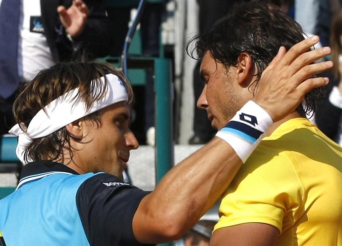 David Ferrer Y Rafa Nadal Tras La Final Del Pasado Año