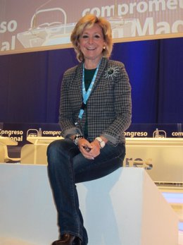 Esperanza Aguirre En El XV Congreso PP Regional 