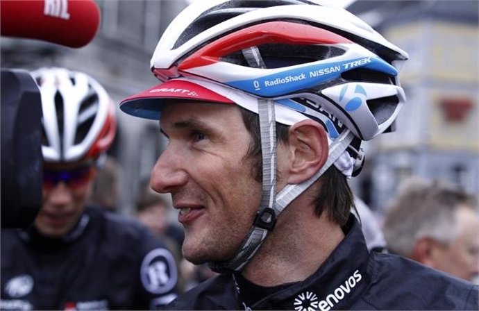 El Ciclista Luxemburgués Frank Schleck