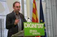 ICV pide a los socialistas que sumen diputados y lleven los recortes sanitarios al TC