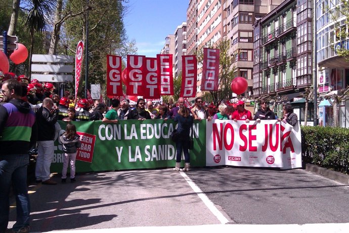 Manifestación Contra Recortes Educación Y Sanidad_ 29 Abril