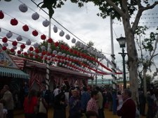 Imagen De La Feria De Abril De Sevilla
