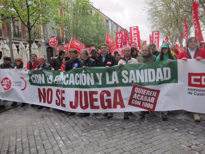 Manifestación Valladolid