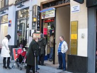 Un acertante del pleno al quince de la Quiniela en Algeciras cobrará más de 263.000 euros