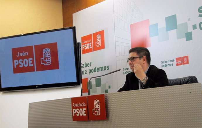 El Secretario General Del PSOE De Jaén, Francisco Reyes.