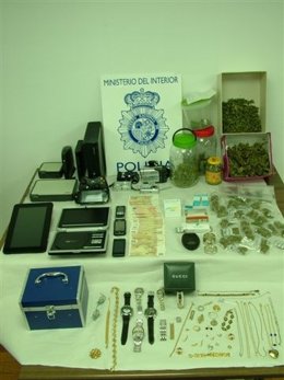 Efectos Intervenidos En La Operación De La Policía Nacional