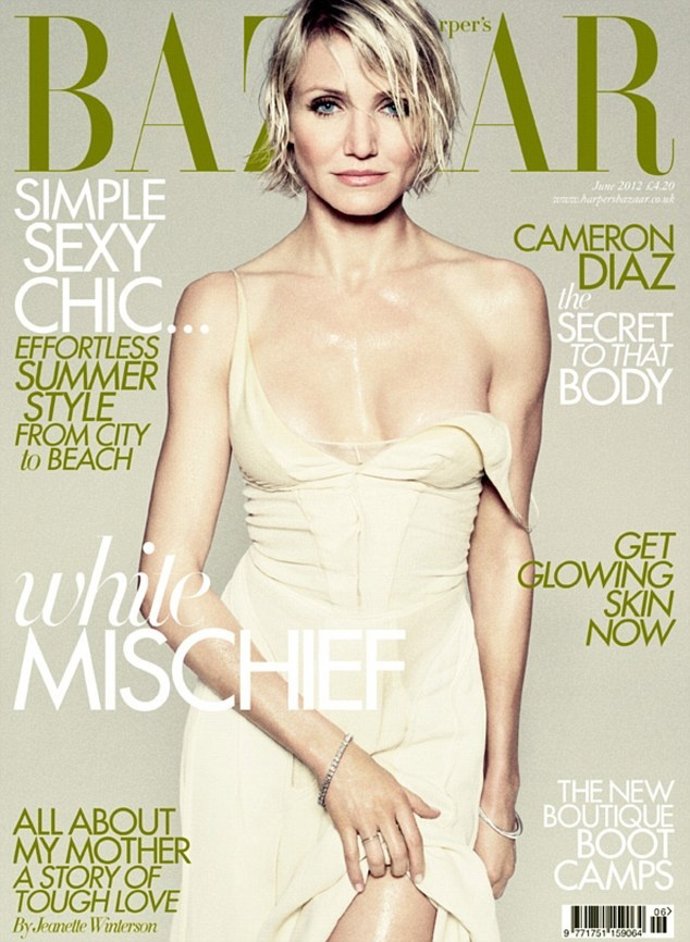 Cameron Diaz Para Harpers Bazaar