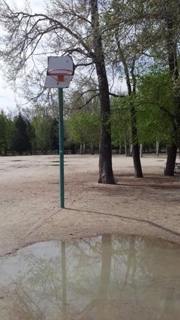 Situación De Una Cancha De Baloncesto En Casa De Campo