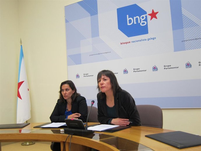 Ana Miranda Y Ana Pontón, BNG, En Rueda De Prensa