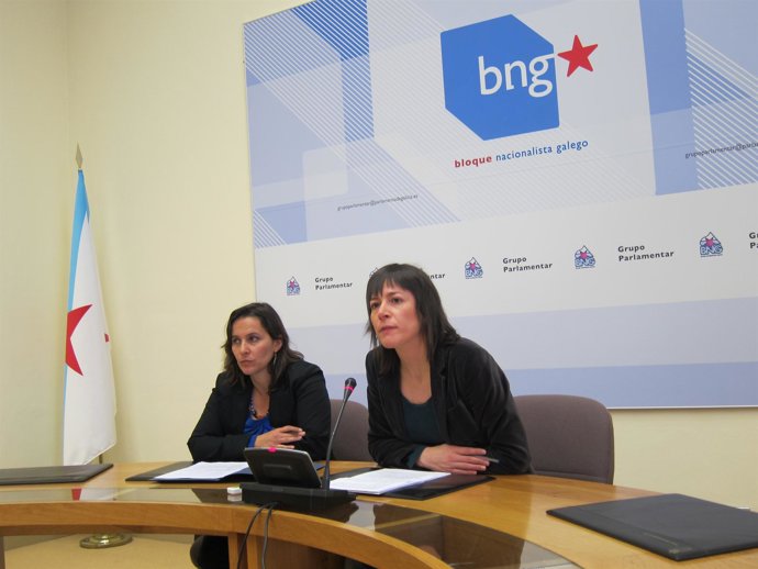 Ana Miranda Y Ana Pontón, BNG, En Rueda De Prensa