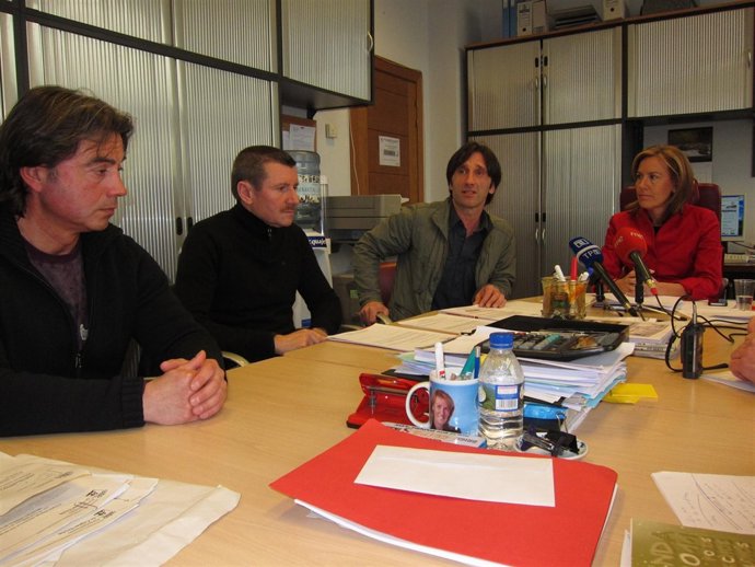 Reunión Entre Bomberos Y PP De Gijón