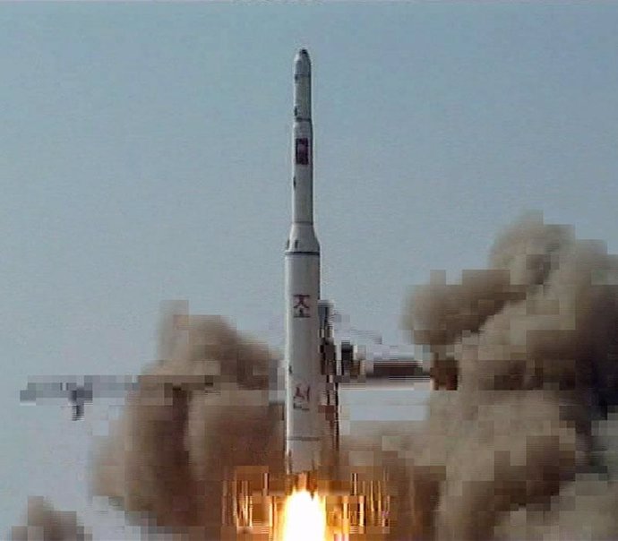 Lanzamiento del cohete de Corea del Norte