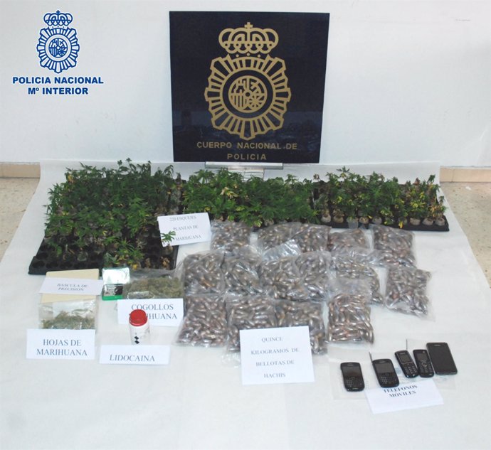 Hachís Incautado En Un Operativo Policial En A Coruña