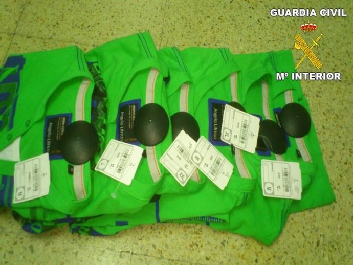 Algunas De Las Prendas Que Se Han Interceptado