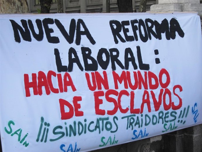 Manifestación 1 Mayo